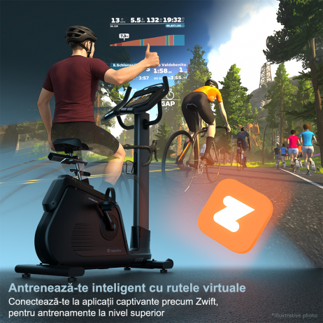 Bicicleta fitness inSPORTline ZenBike 600