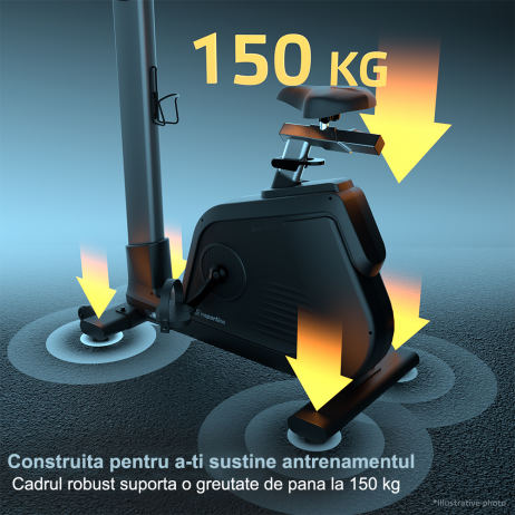 Bicicleta fitness inSPORTline ZenBike 600