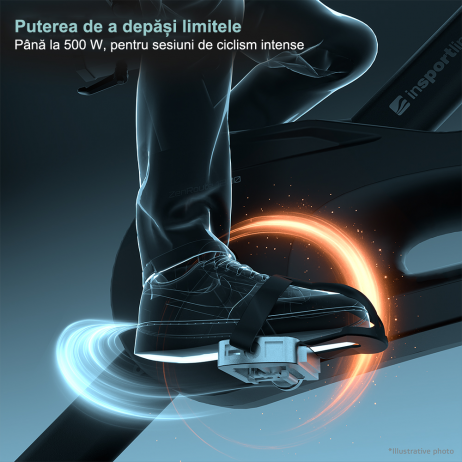 Bicicleta indoor cycling inSPORTline ZenRoute 1200