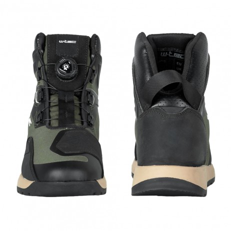 Ghete moto W-TEC Vigger - Verde