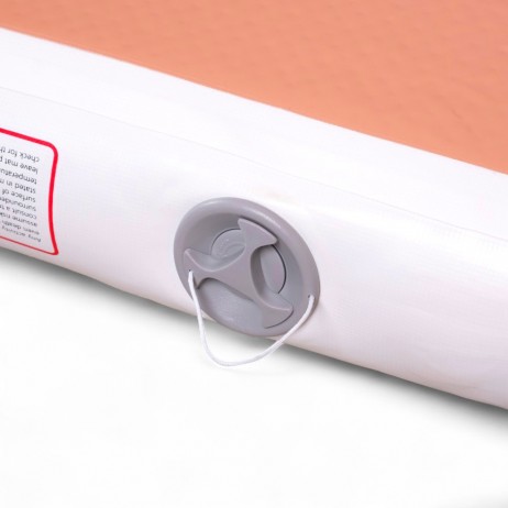 Saltea gimnastica gonflabila inSPORTline Airstunt 500 x 100 x 10 cm, Mocha Mousse