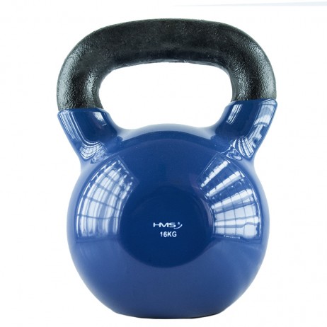 Gantera kettlebell HMS KNV 12 KG, Albastru
