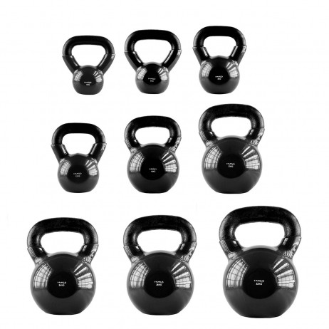 Gantera kettlebell HMS KNV 10 KG, Albastru