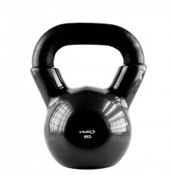 Gantera kettlebell HMS KNV 6 KG, Negru