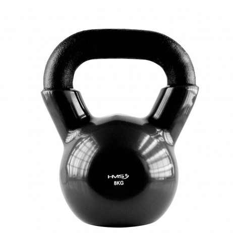 Gantera kettlebell HMS KNV 6 KG, Negru