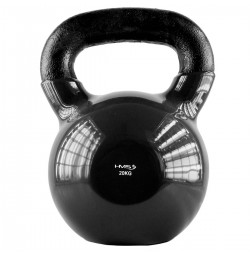 Gantera kettlebell HMS KNV 16 KG, Negru
