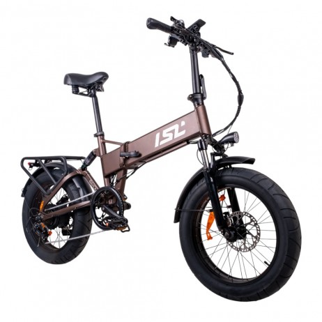 Bicicleta electrica pliabila inSPORTline ISL Baxom Lite 720Wh 20” - Deep Coffee
