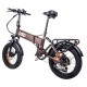 Bicicleta electrica pliabila inSPORTline ISL Baxom Lite 720Wh 20” - Deep Coffee