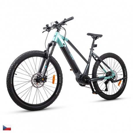 Bicicleta electrica femei Mountain E-Bike inSPORTline ISL Asuki 630 Wh 27.5” – 2025