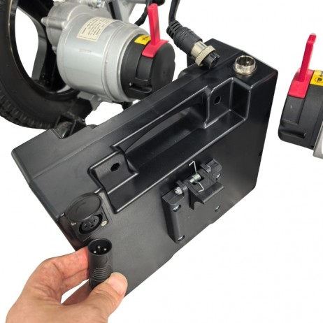 Scaun cu rotile electric inSPORTline Hawkie Basic II 500 W