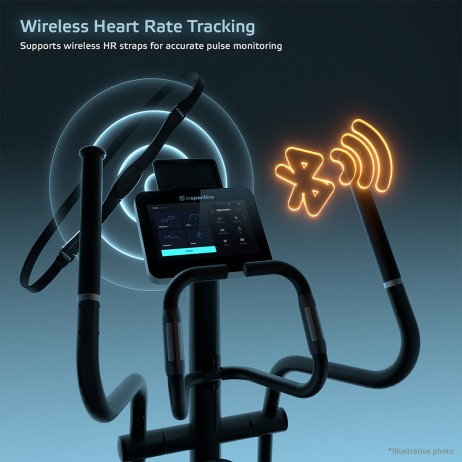 Bicicleta eliptica inSPORTline ZenStride 600