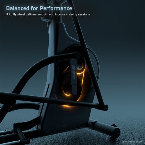 Bicicleta eliptica inSPORTline ZenStride 600