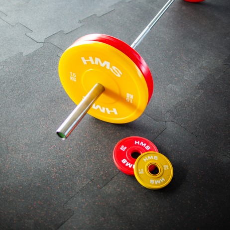 Set greutati olimpice HMS TPP 2 x 1.5 - 5 KG (18 KG)