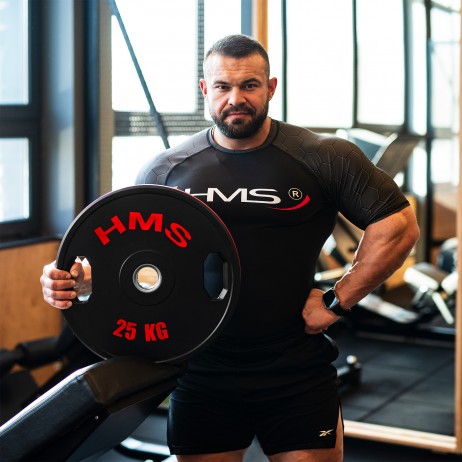 Set greutati olimpice HMS TOG 2 x 5 - 25 KG (150 KG)