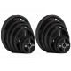Set greutati olimpice HMS TPC 2 x 2.5 - 25 KG - 155KG