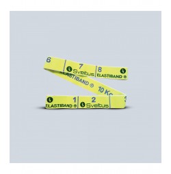 Banda elastica Elastiband Sveltus, 10 kg, galbena