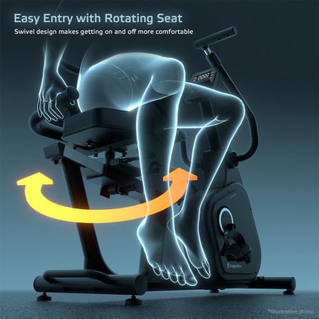 Bicicleta recumbent inSPORTline ZenSeat 100