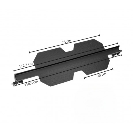 Atasament presa picioare pentru Power Rack inSPORTline Cable Column