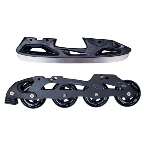 Patine 2in1 cu sistem de strangere FITGO® inSPORTline Noctys