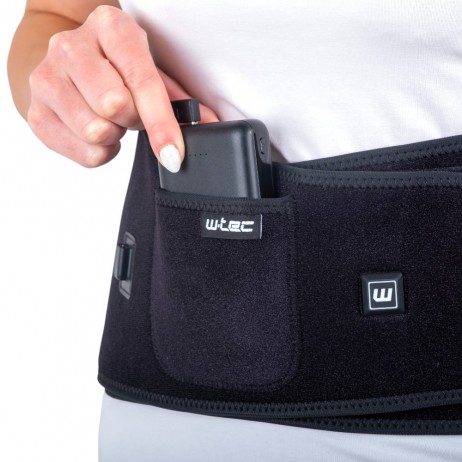 Centura lombara cu incalzire W-TEC HEATbelt, Marime S-XL