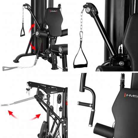 Aparat multifunctional HMS TYTAN 101 cu presa picioare COMMERCIAL HMS