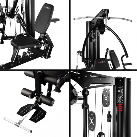 Aparat multifunctional HMS TYTAN 101 cu presa picioare COMMERCIAL HMS