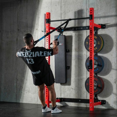 Aparat multifunctional POWER RACK HMS KLT34, Rosu