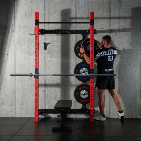 Aparat multifunctional POWER RACK HMS KLT34, Rosu