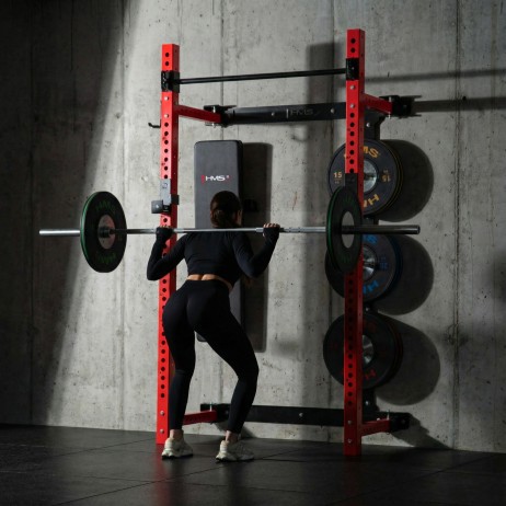 Aparat multifunctional POWER RACK HMS KLT34, Rosu