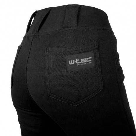 Colanți de motocicletă pentru femei W-TEC Lukrecia Base – Negru