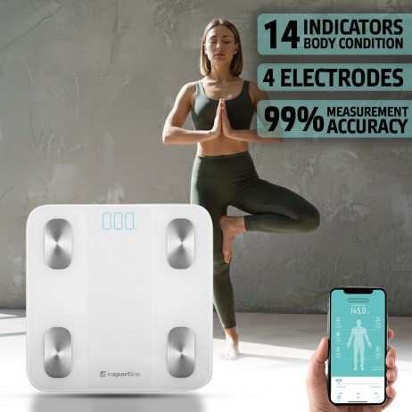 Cântar inteligent inSPORTline Syncale 20
