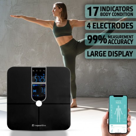 Cântar inteligent inSPORTline Syncale 100