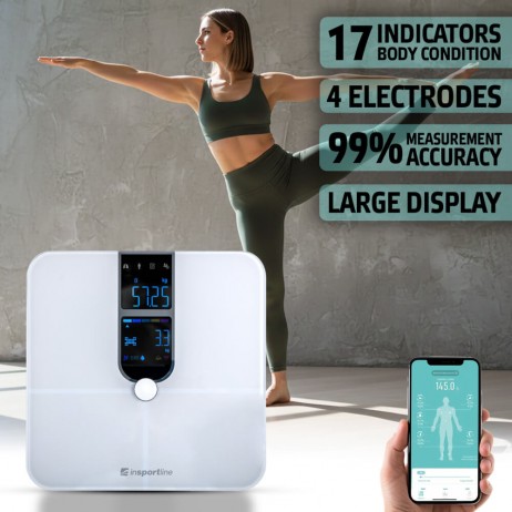 Cântar inteligent inSPORTline Syncale 100