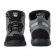 Ghete de motocicletă W-TEC Milwook – Gri-Negru