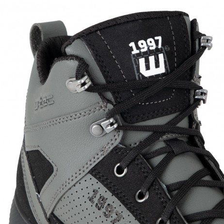 Ghete de motocicletă W-TEC Milwook – Gri-Negru
