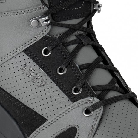 Ghete de motocicletă W-TEC Milwook – Gri-Negru