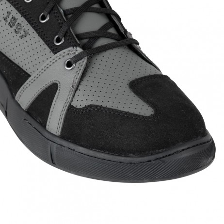 Ghete de motocicletă W-TEC Milwook – Gri-Negru