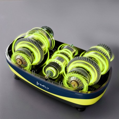 Platforma vibromasaj HMS SVP11 DUAL MOTOR cu saltea 3D