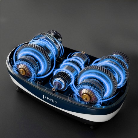 Platforma vibromasaj HMS SVP13 DUAL MOTOR cu saltea 3D