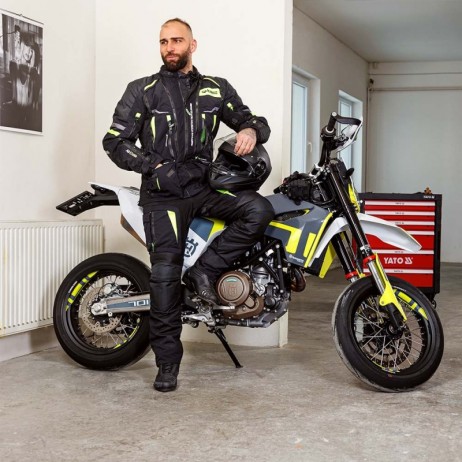 Geaca moto în trei straturi W-TEC Aircross