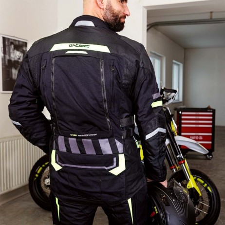 Geaca moto în trei straturi W-TEC Aircross