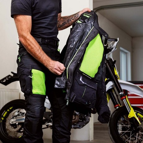Geaca moto în trei straturi W-TEC Aircross