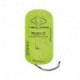 Costum de ploaie moto NOX/4SQUARE Safety - negru/galben fluo