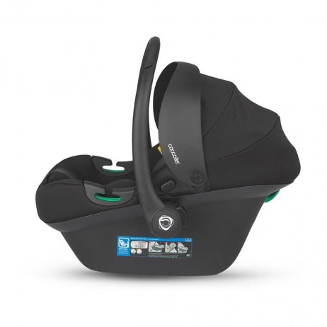 Carucior modular 4in1 Coccolle Lissia Butternut Beige cu Scoica auto iSize Coccolle Knox Black si Baza isofix iSize Coccolle Kno