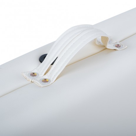 Masă de masaj din aluminiu cu 2 secțiuni inSPORTline Morrani (186 × 60 × 62,5–85,5 cm)