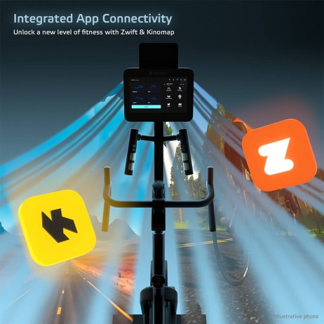 Bicicletă indoor cycling inSPORTline ZenRoute 300