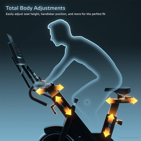 Bicicletă indoor cycling inSPORTline ZenRoute 300