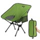 Scaun pliabil ultra ușor verde NILS CAMP NC3320