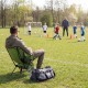 Scaun pliabil ultra ușor verde NILS CAMP NC3320