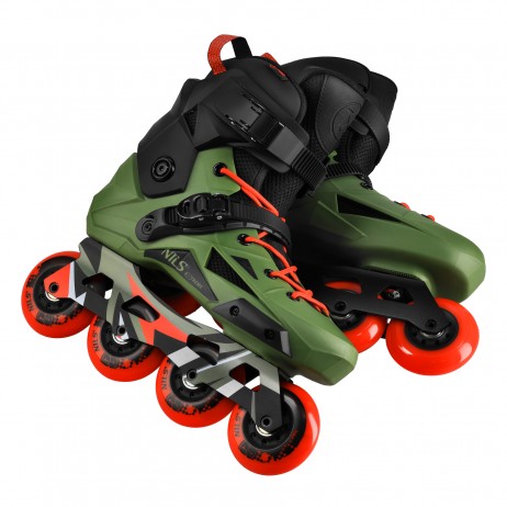 Role slalom Slayd, NILS EXTREME NA1601 - Verde